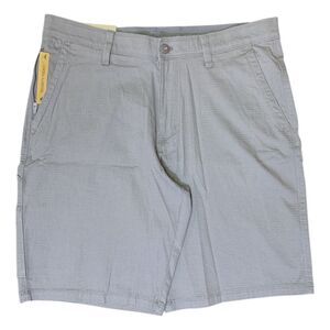 WP Weatherproof Men's Security Pocket Ripstop Utility Trail Shorts - Charcoal